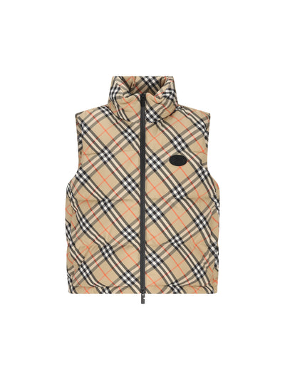 Piumino smanicato in poliestere. 8113139 B9368 BURBERRY 