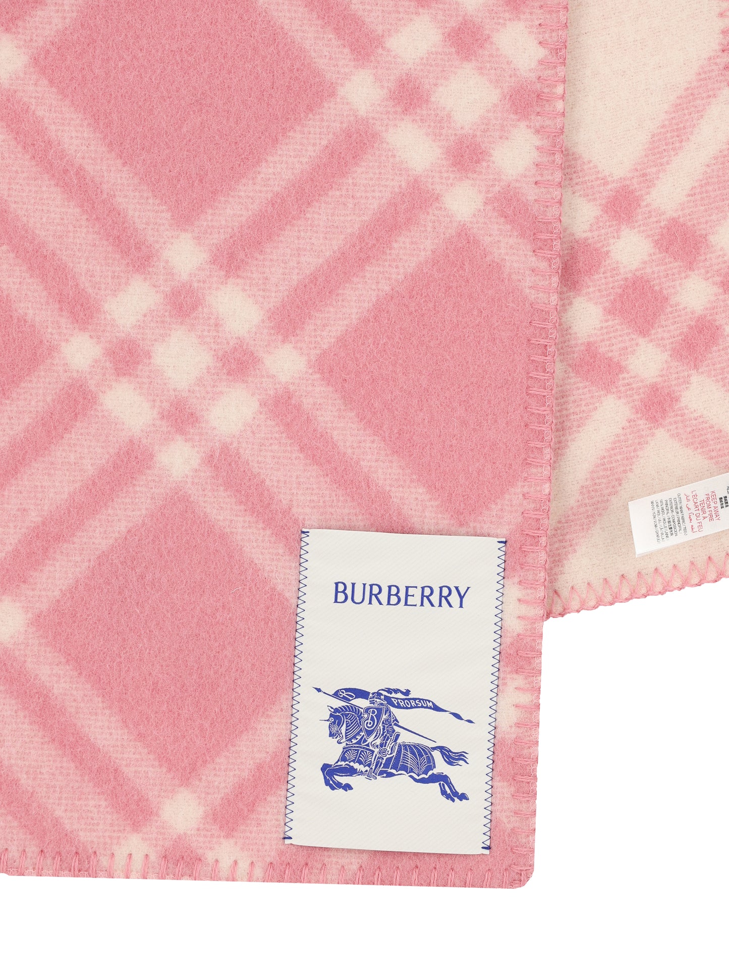 Sciarpa realizzata in lana. 8114367 A4709 BURBERRY 