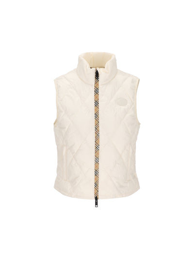 Gilet trapuntato in leggero nylon antistrappo. 8127011 C6056 BURBERRY 