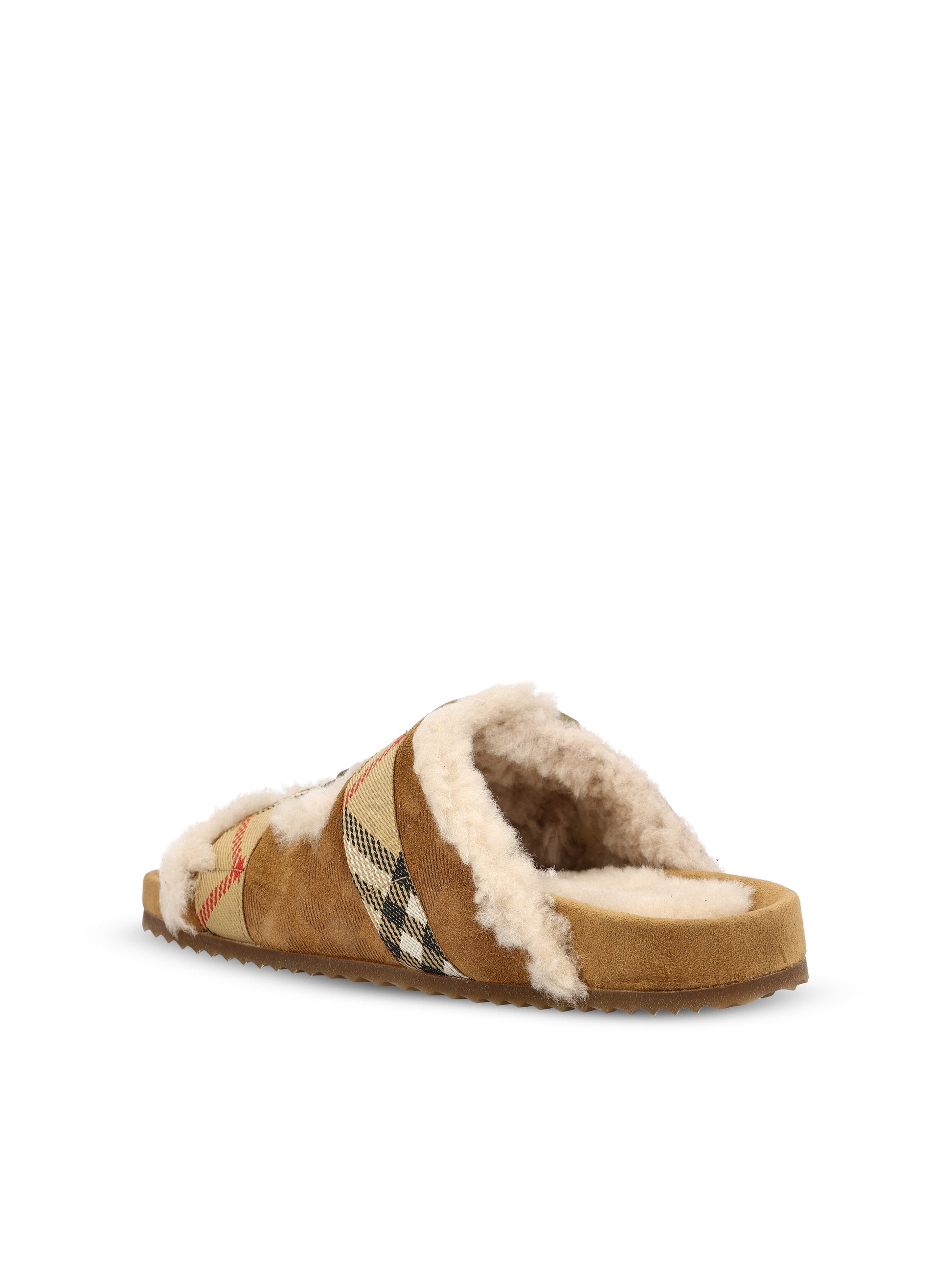 Ciabatte realizzate in pelle di vitello. 8127328 C1824 BURBERRY 