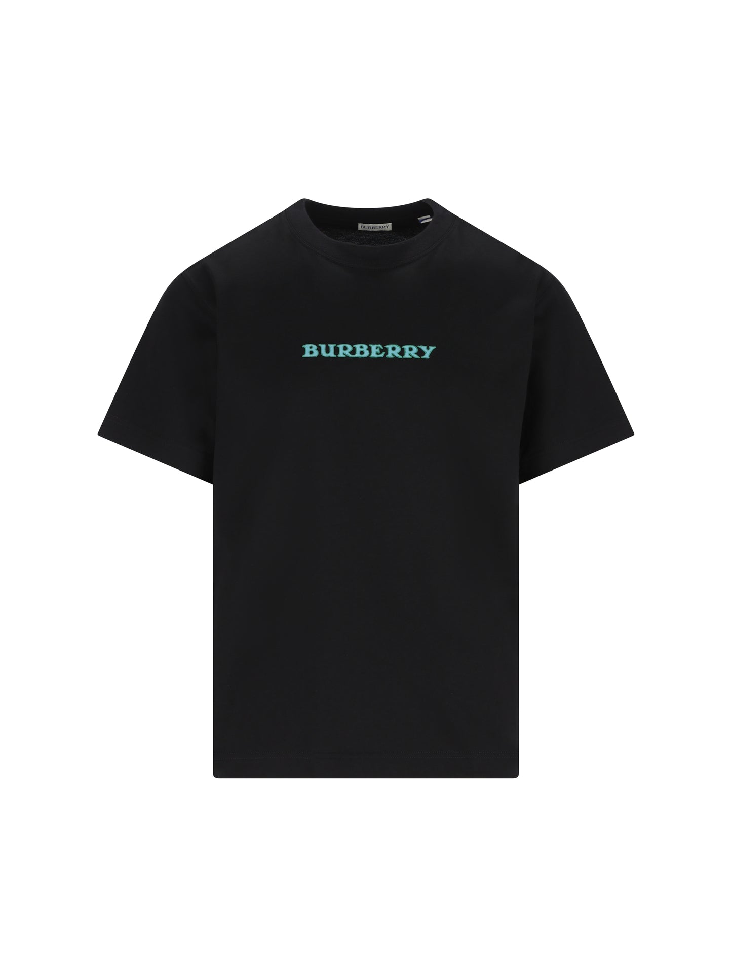 T-shirt girocollo in jersey di cotone. 8128068 A1189 BURBERRY 