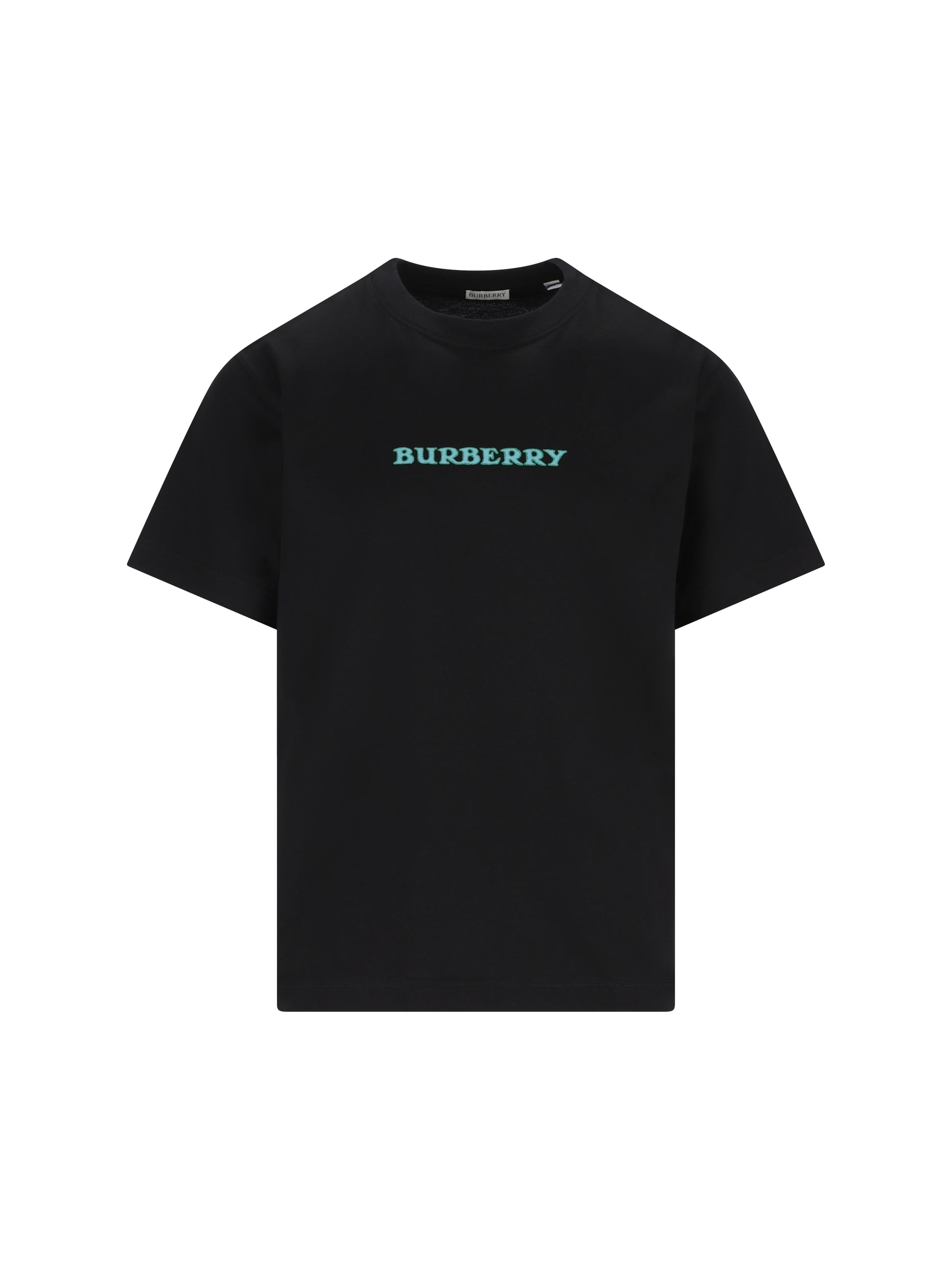 T-shirt girocollo in jersey di cotone. 8128068 A1189 BURBERRY 