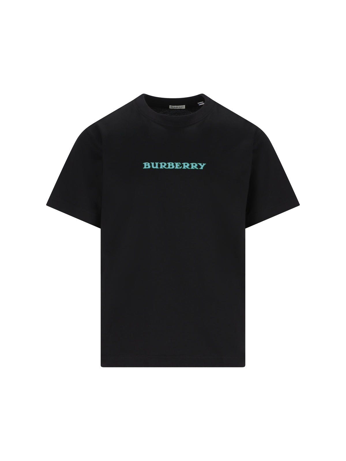 T-shirt girocollo in jersey di cotone. 8128068 A1189 BURBERRY 