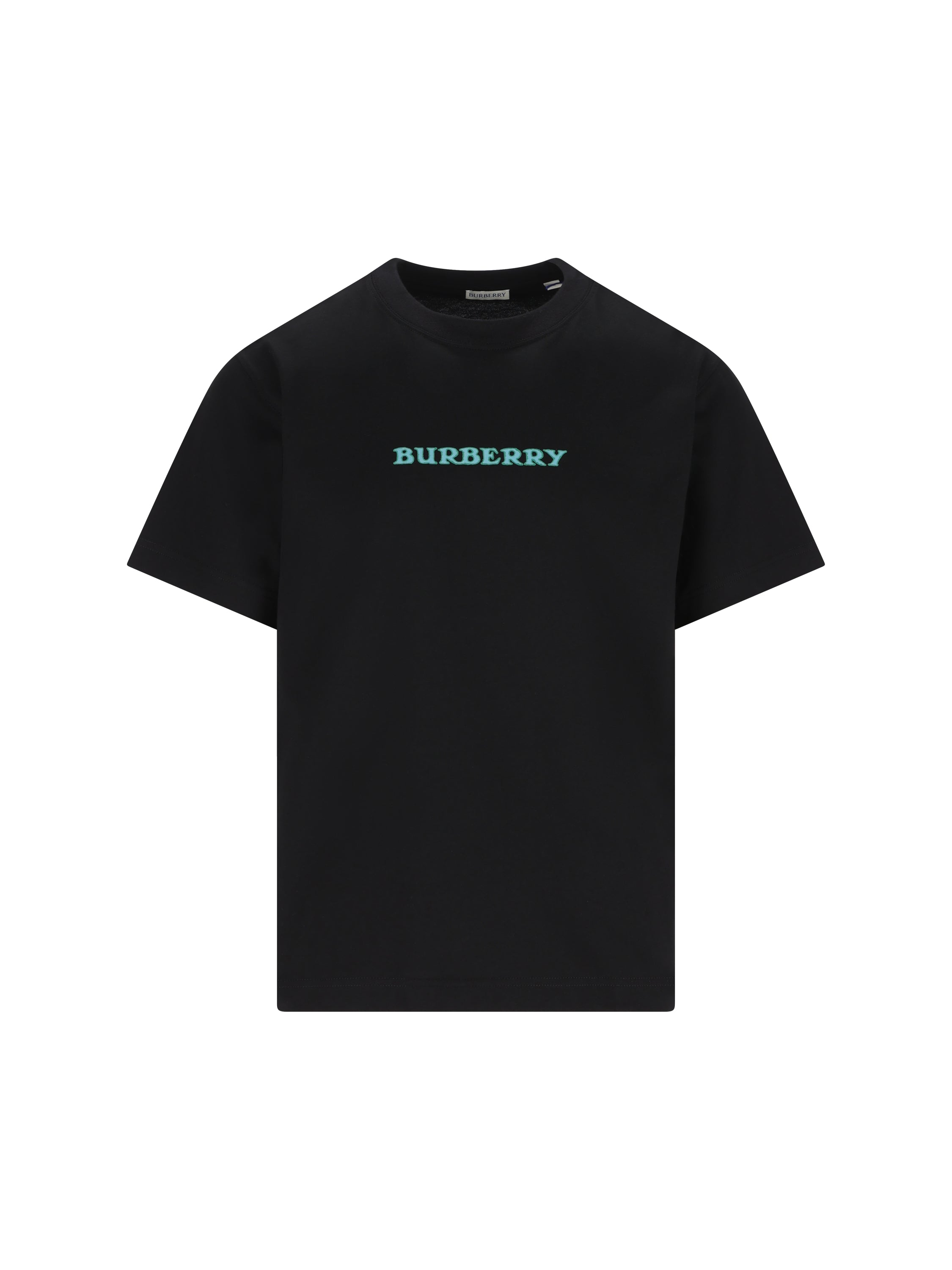 T-shirt girocollo in jersey di cotone. 8128068 A1189 BURBERRY 