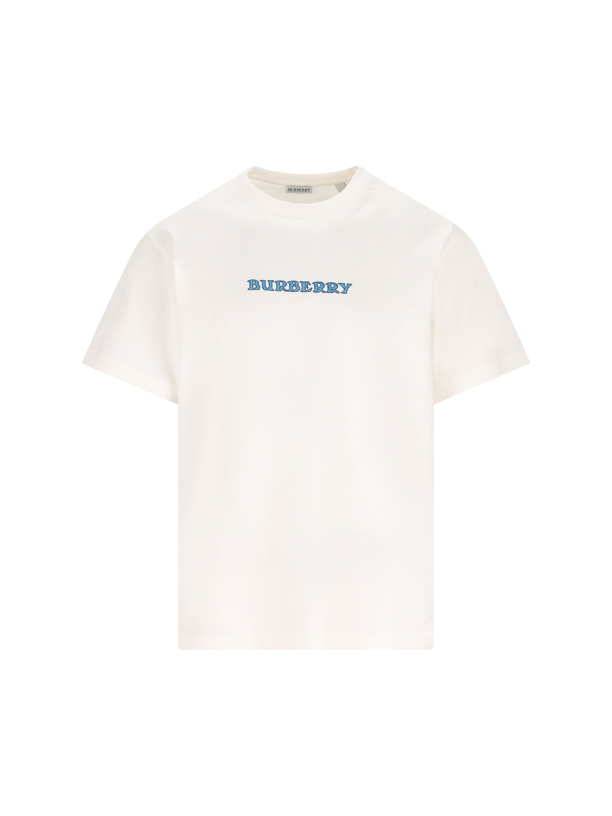 T-shirt in cotone. 8128069 B7078 BURBERRY 