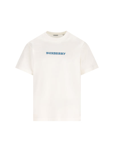T-shirt in cotone. 8128069 B7078 BURBERRY 