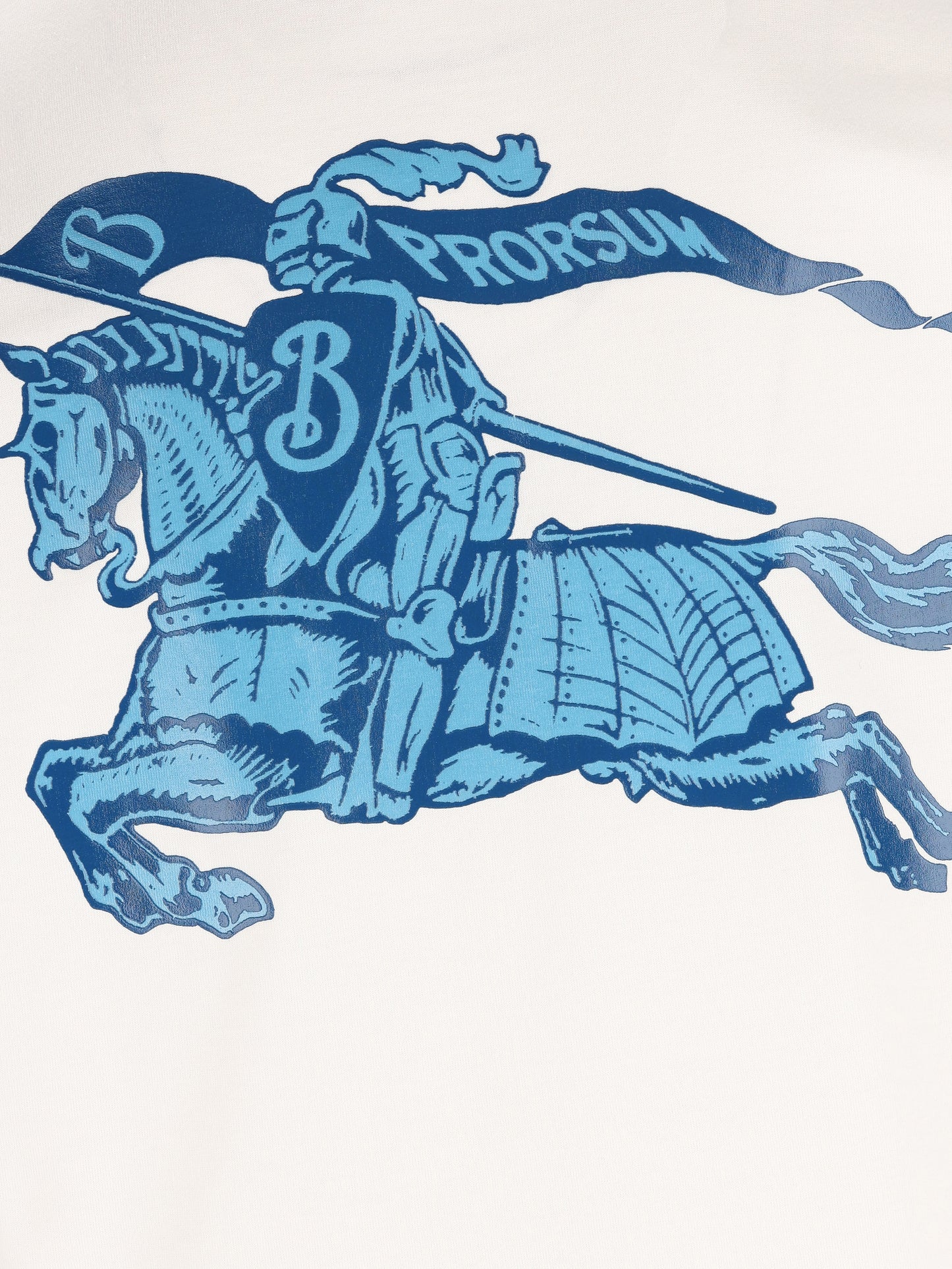 T-shirt in cotone. 8128069 B7078 BURBERRY 