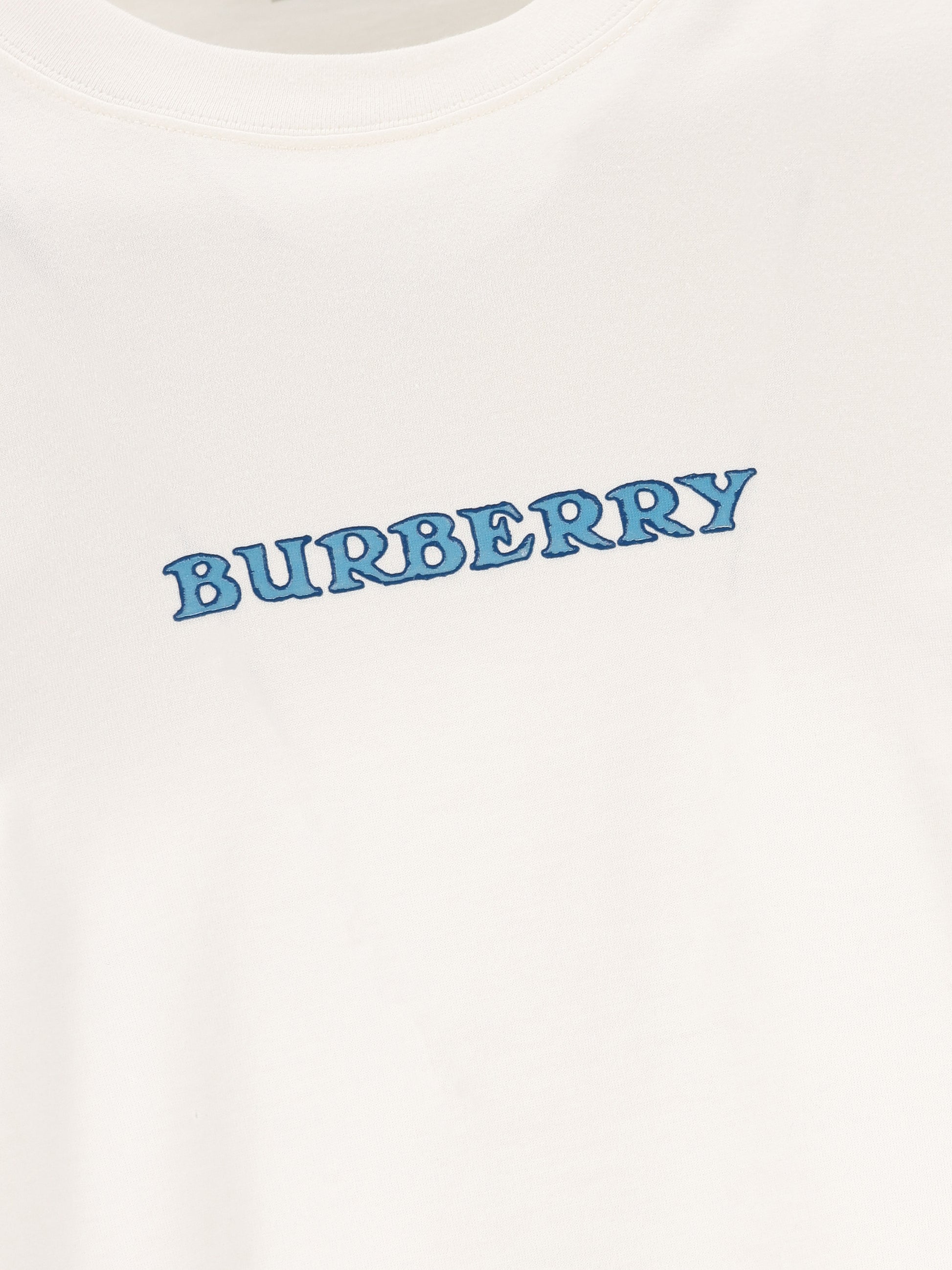 T-shirt in cotone. 8128069 B7078 BURBERRY 