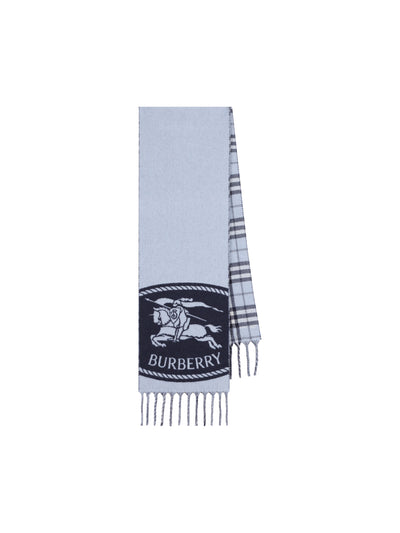 Sciarpa reversibile Burberry con Knight Stamp 8130404 C6384 BURBERRY 