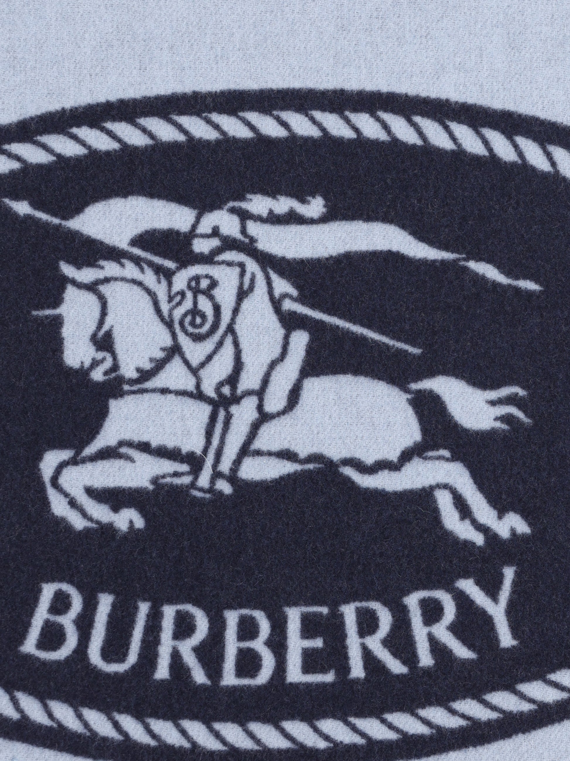 Sciarpa reversibile Burberry con Knight Stamp 8130404 C6384 BURBERRY 