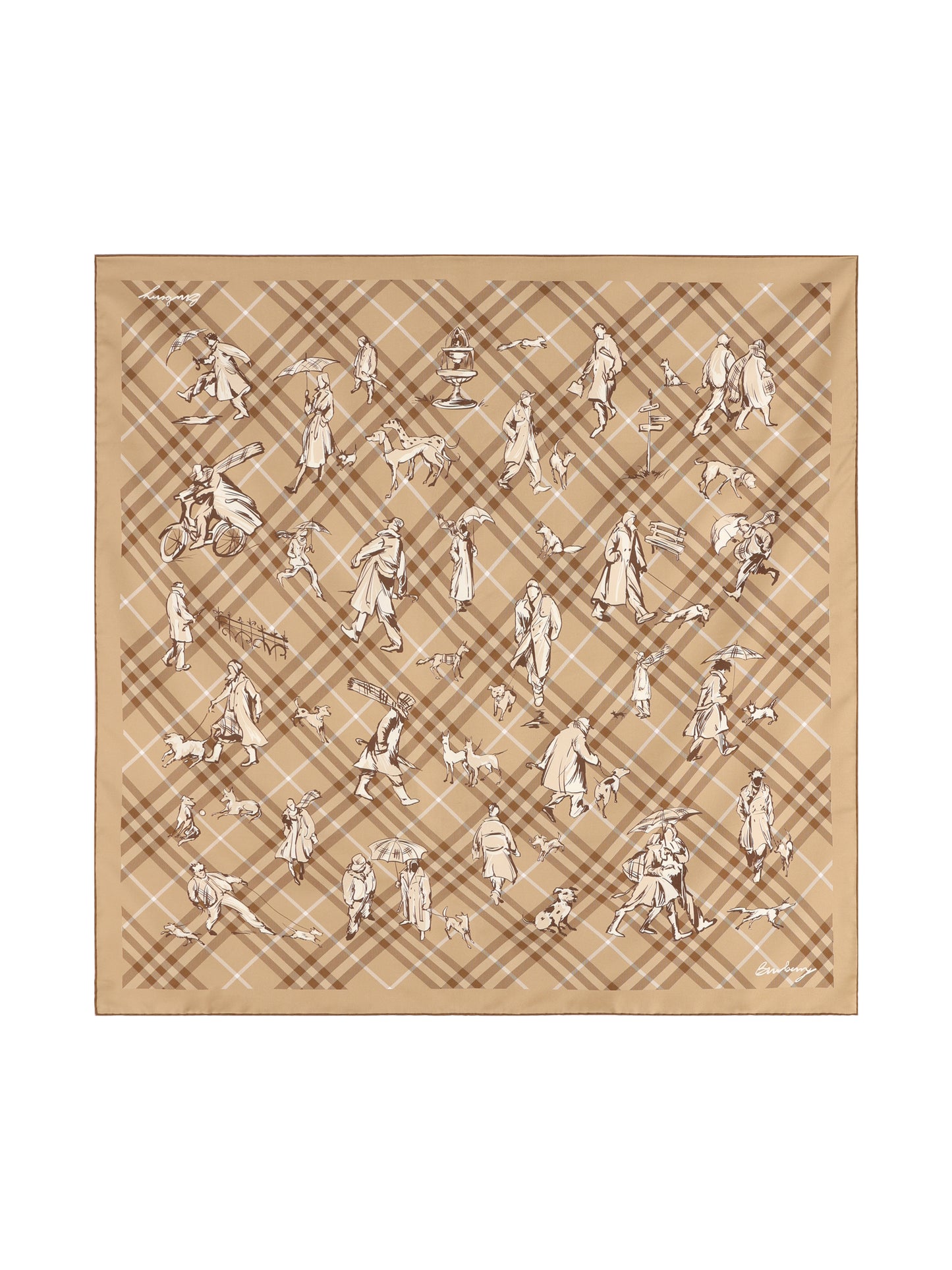 Foulard realizzato in seta. 8131637 C5055 BURBERRY 
