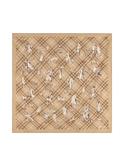 Foulard realizzato in seta. 8131637 C5055 BURBERRY 