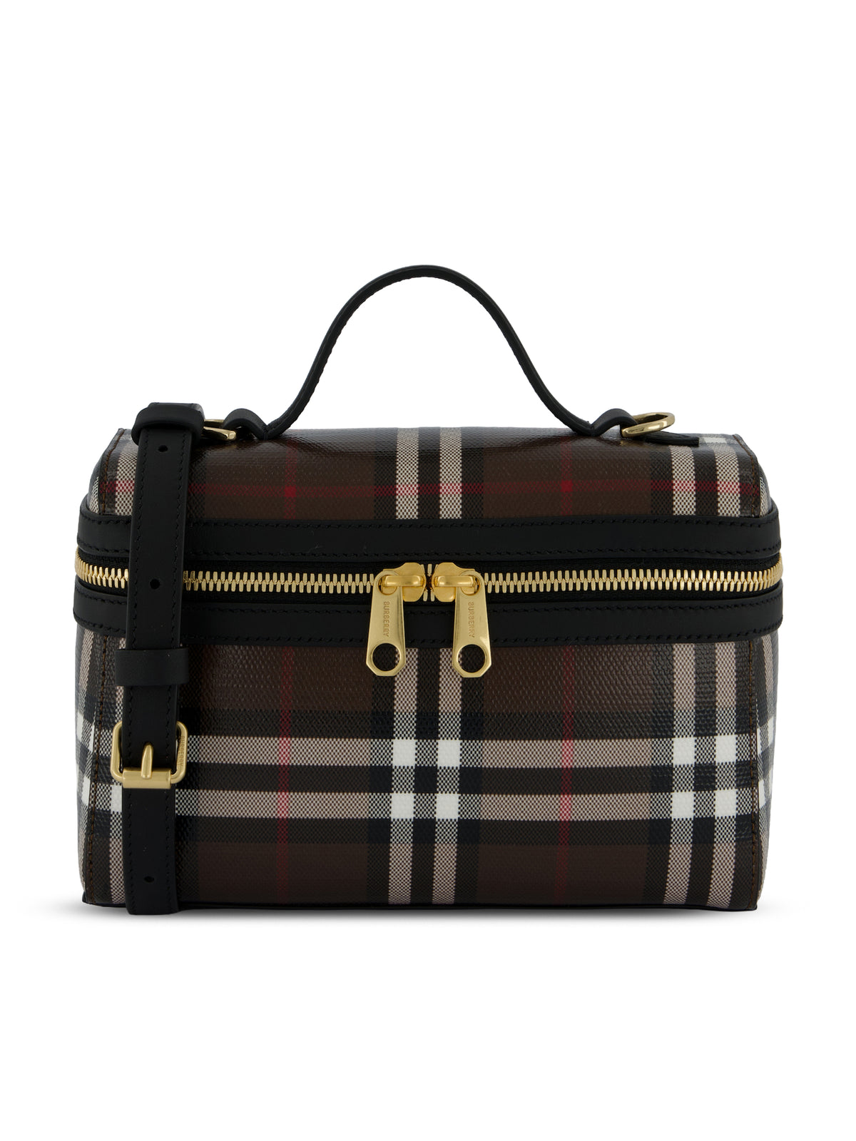 Borsa compatta realizzata in Italia in cotone spalmato 8132098 C6741 BURBERRY 