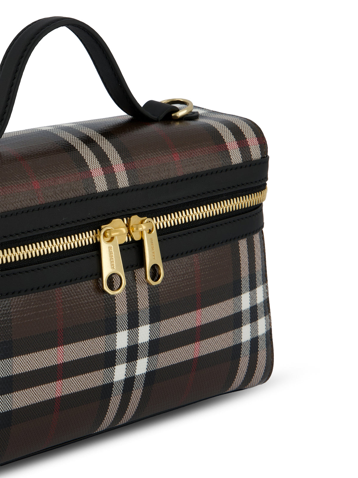 Borsa compatta realizzata in Italia in cotone spalmato 8132098 C6741 BURBERRY 
