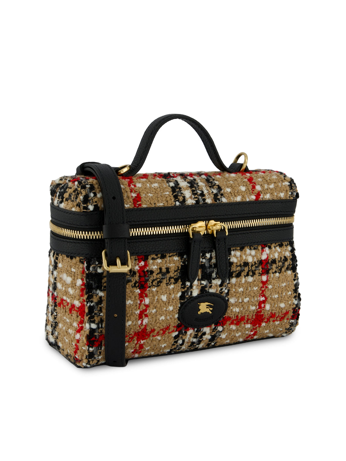 Borsa realizzata in Italia in bouclé di misto lana. 8132099 A2021 BURBERRY 