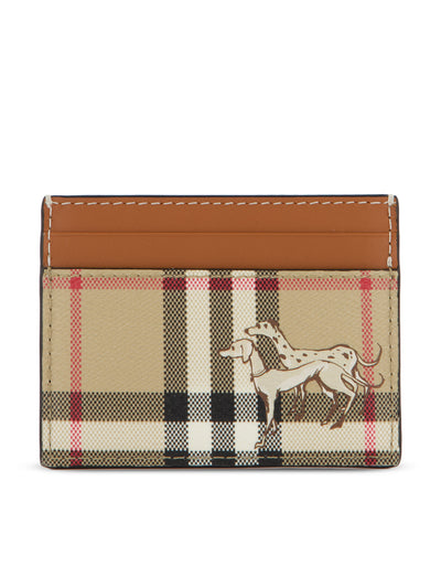 Portacarte realizzato in poliuretano. 8132108 A7026 BURBERRY 
