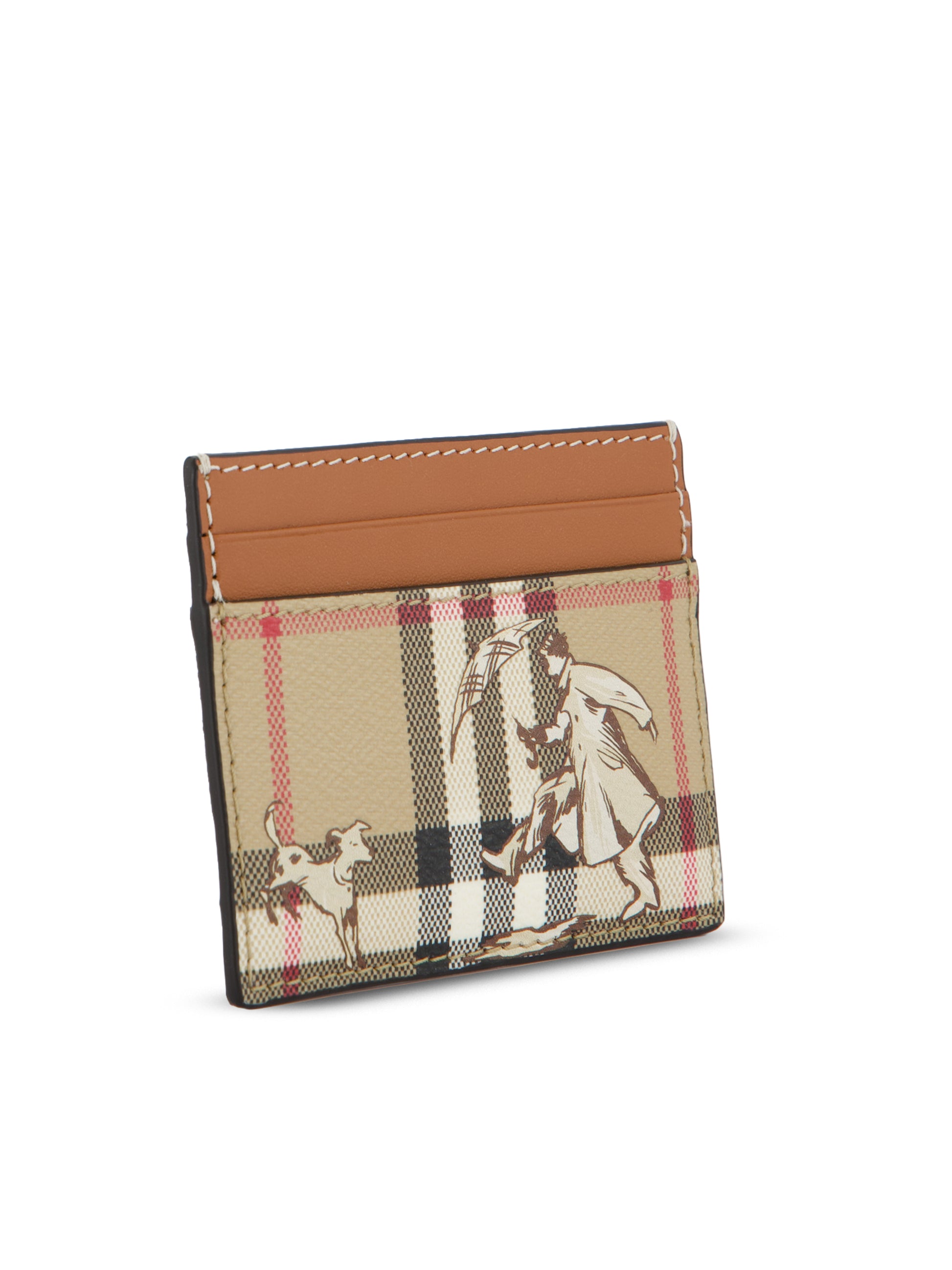 Portacarte realizzato in poliuretano. 8132108 A7026 BURBERRY 