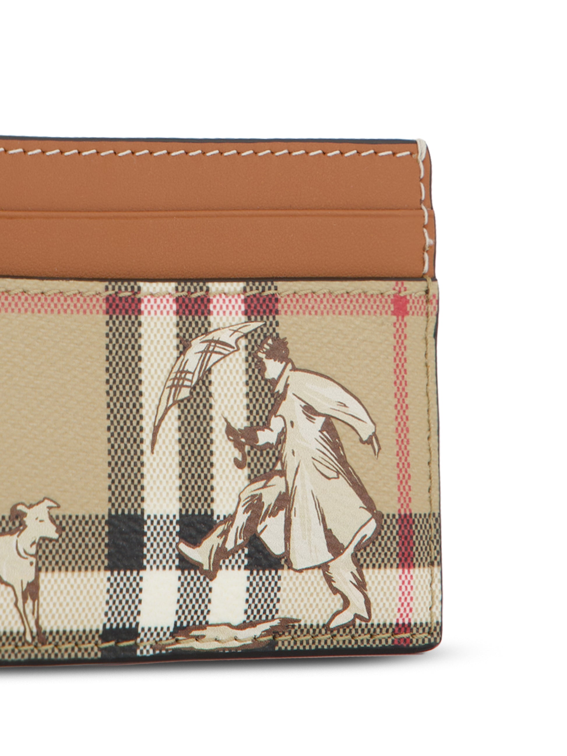 Portacarte realizzato in poliuretano. 8132108 A7026 BURBERRY 