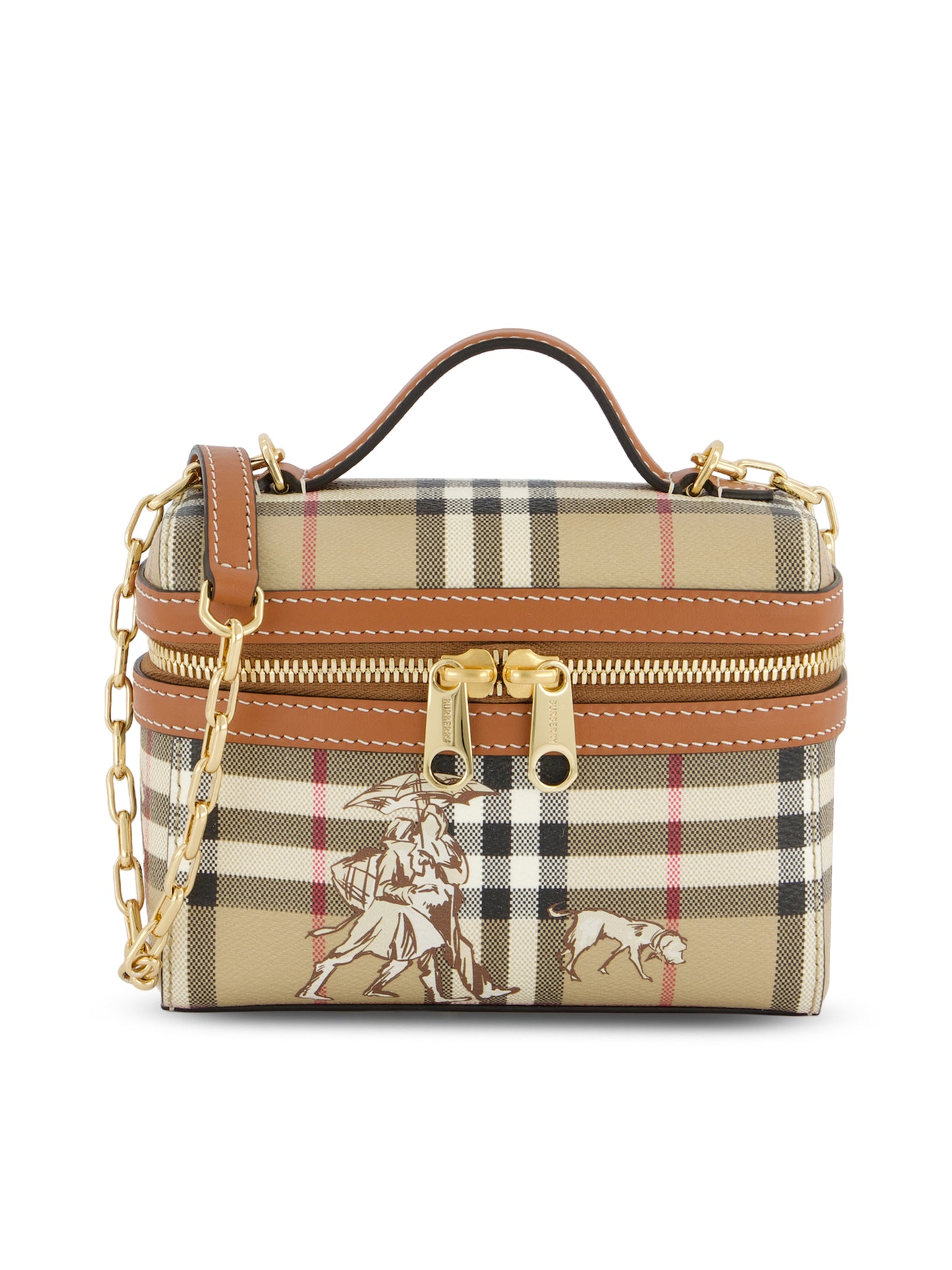 Borsa Vanity mini Check Mates 8132586 A7026 BURBERRY 