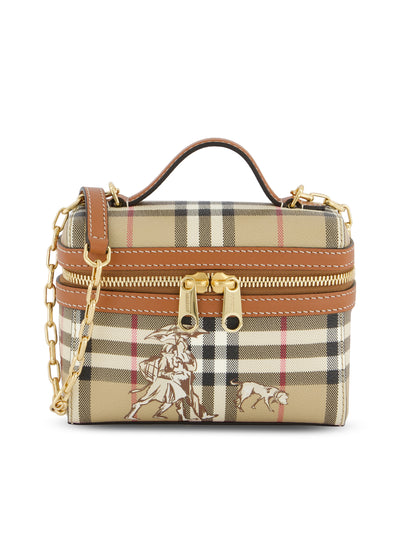 Borsa Vanity mini Check Mates 8132586 A7026 BURBERRY 