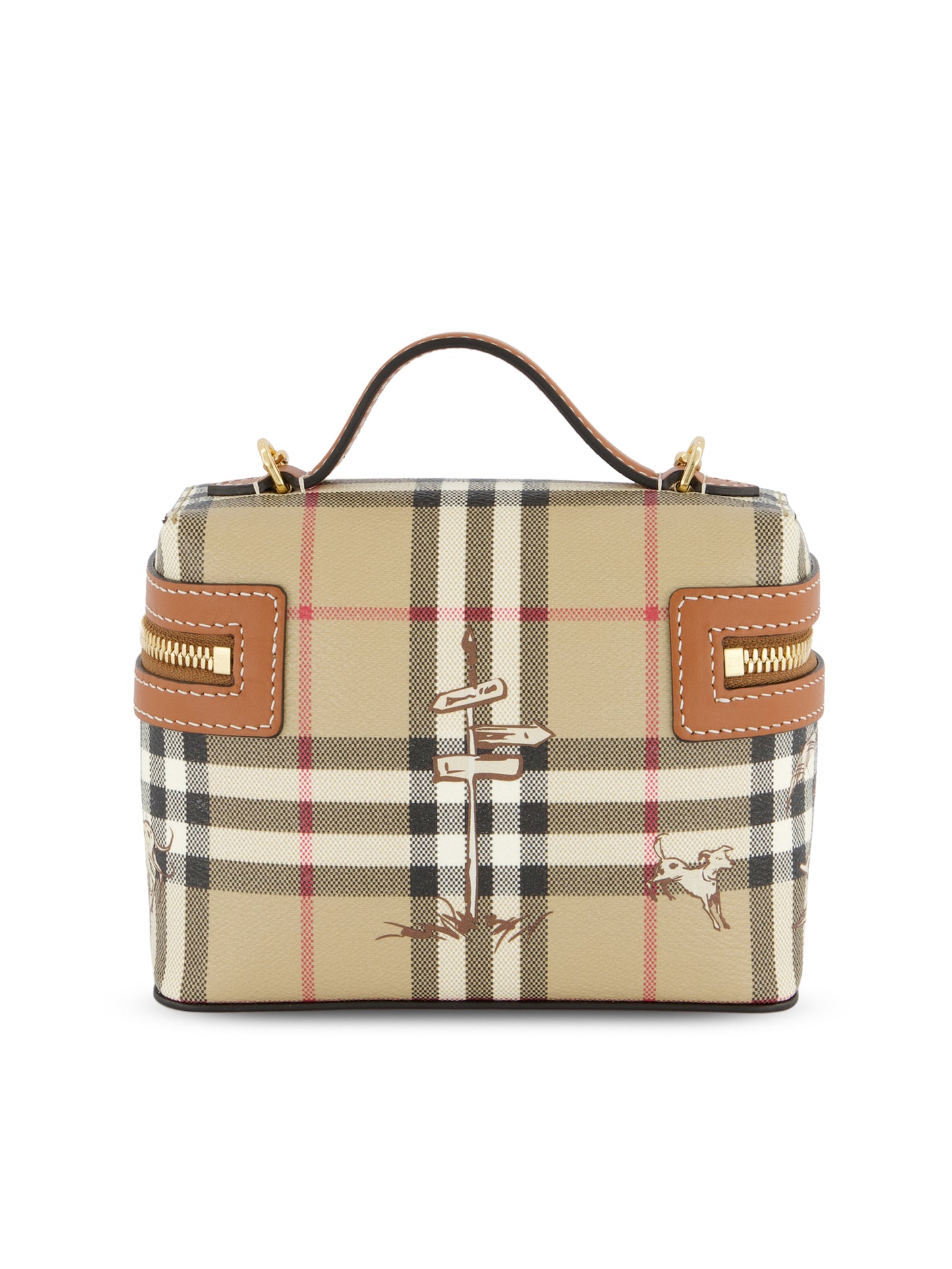 Borsa Vanity mini Check Mates 8132586 A7026 BURBERRY 