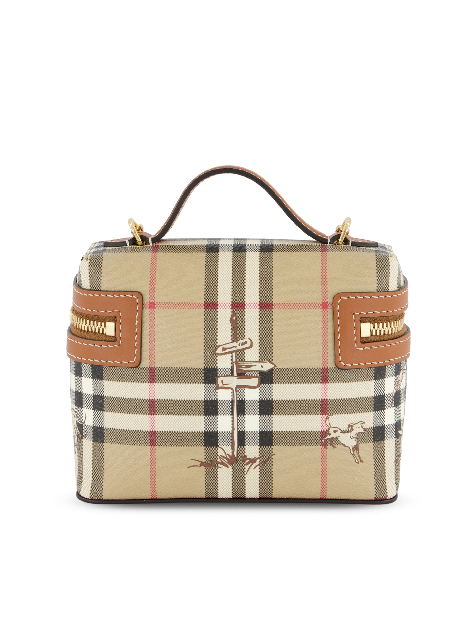 Borsa Vanity mini Check Mates 8132586 A7026 BURBERRY 