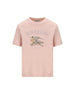 T-shirt girocollo in jersey di cotone 8132677 C2989 BURBERRY 