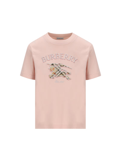 T-shirt girocollo in jersey di cotone 8132677 C2989 BURBERRY 