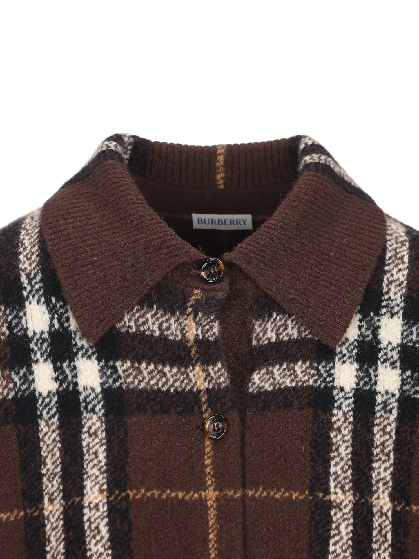 Camicione in leggero cashmere double face. 8132877 C6550 BURBERRY 