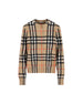 Cardigan in lana e cashmere Check 8135242 B9368 BURBERRY 
