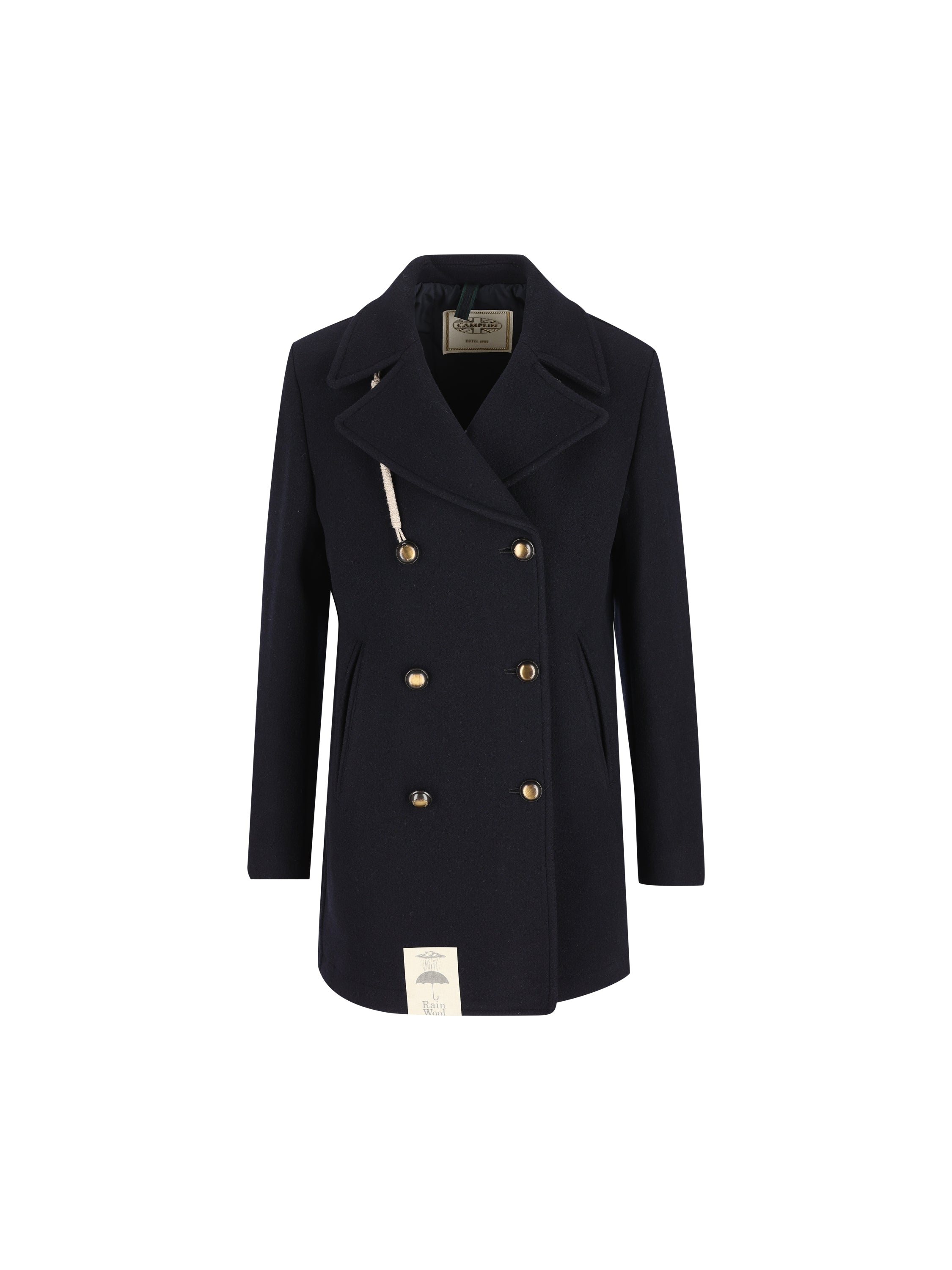 Cappotto realizzato in lana. 38340020 BN CAMPLIN 