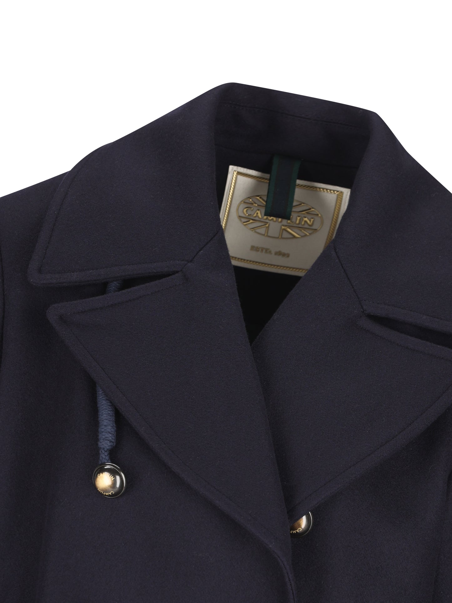 admiral - fCappotto Admiral-F Camplin in lana blu navy 38340130 881 CAMPLIN 
