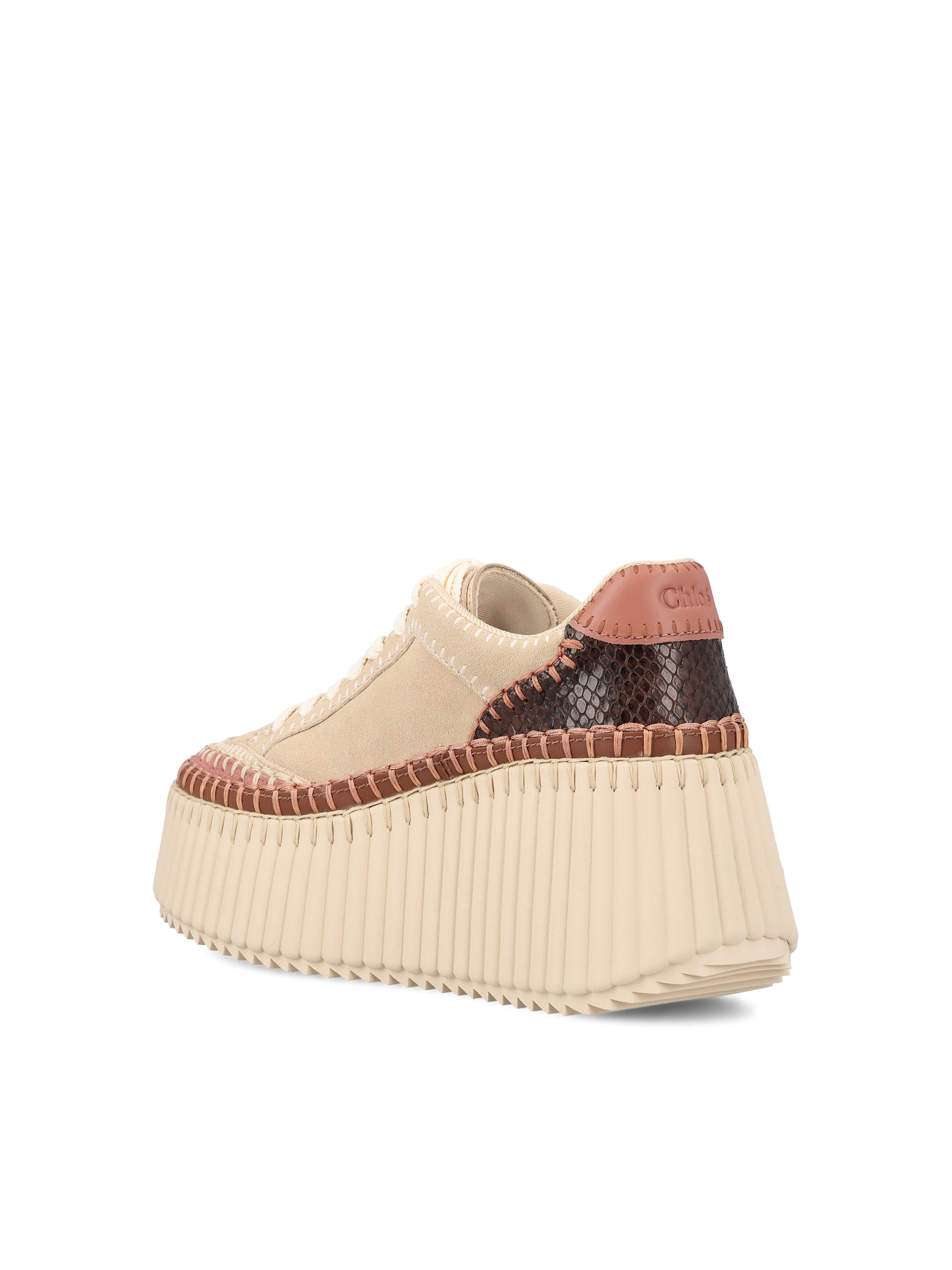 Sneakers in vacchetta scamosciata. CH26A02IYK 236 CHLOE' 