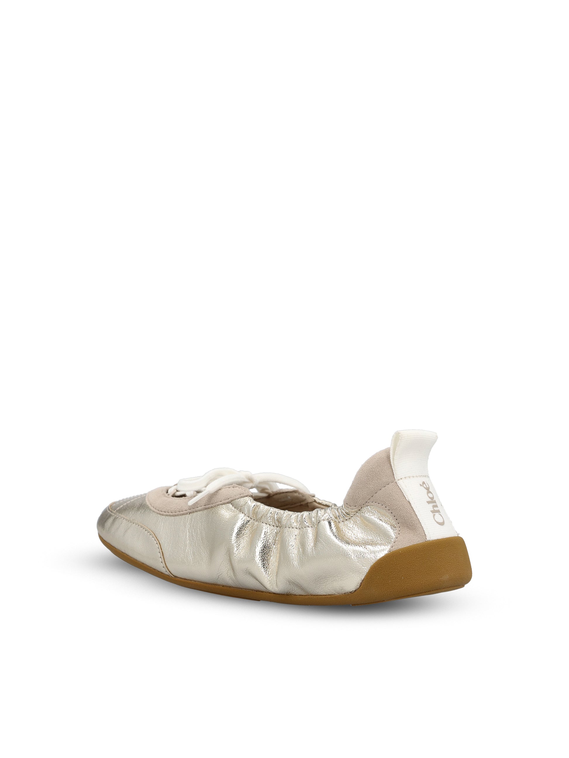 Sneaker ballerine di Chloé in nappa di montone CH26A19SYO 9DG CHLOE' 