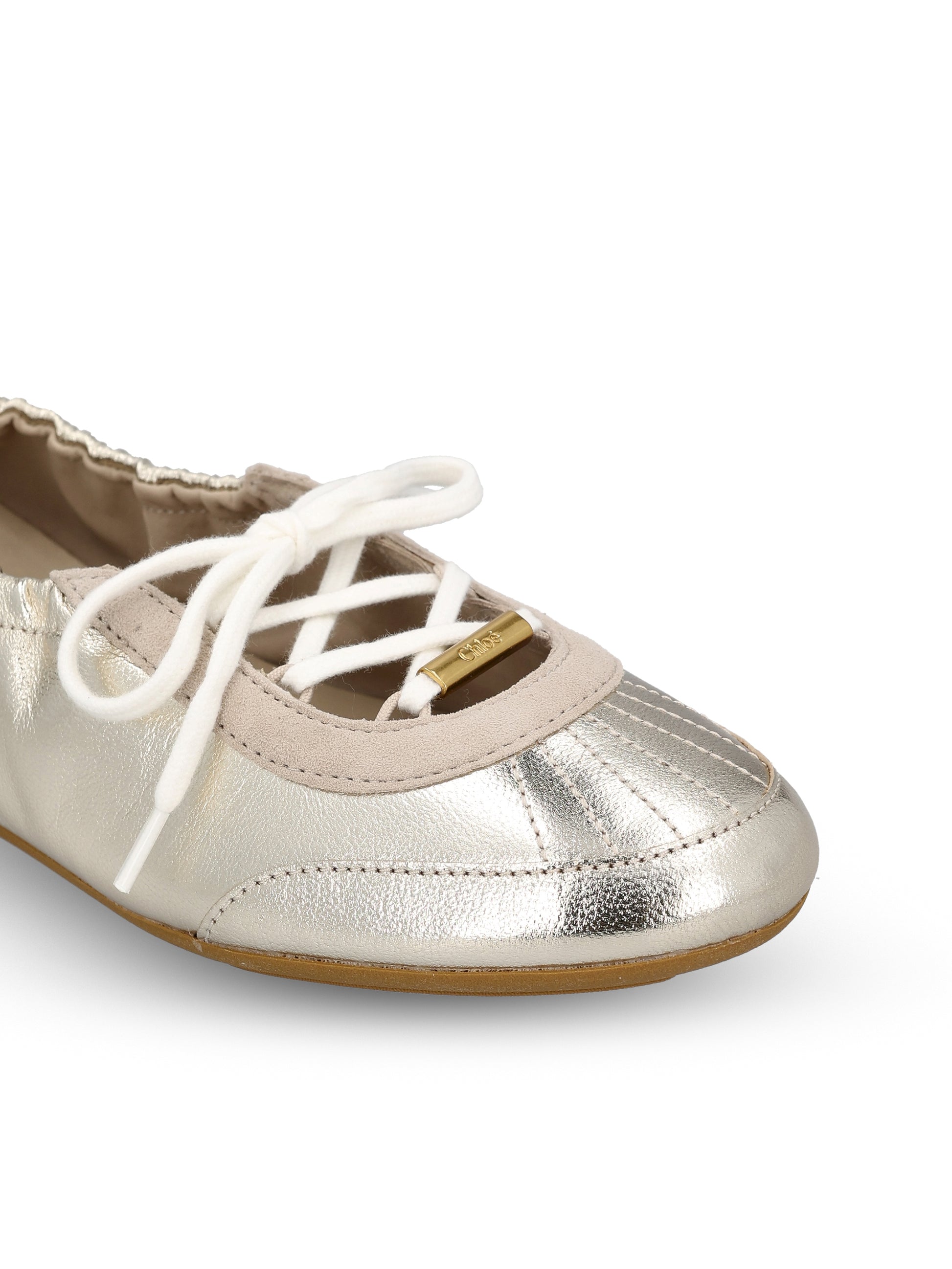 Sneaker ballerine di Chloé in nappa di montone CH26A19SYO 9DG CHLOE' 