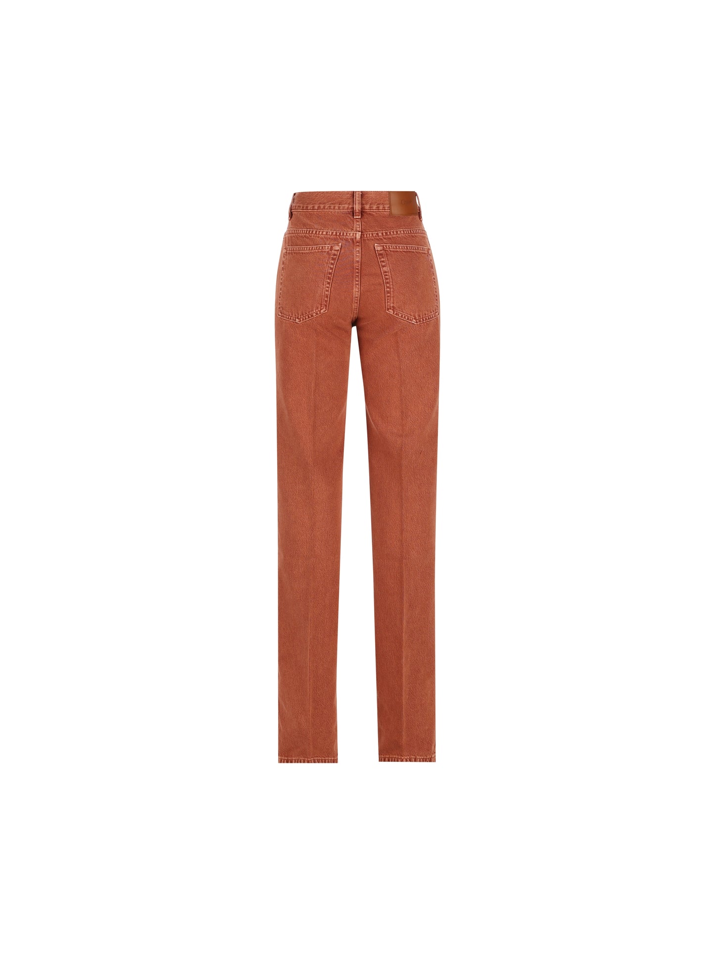 Jeans dritti in denim di cotone biologico. CH26ADP11255 237 CHLOE' 