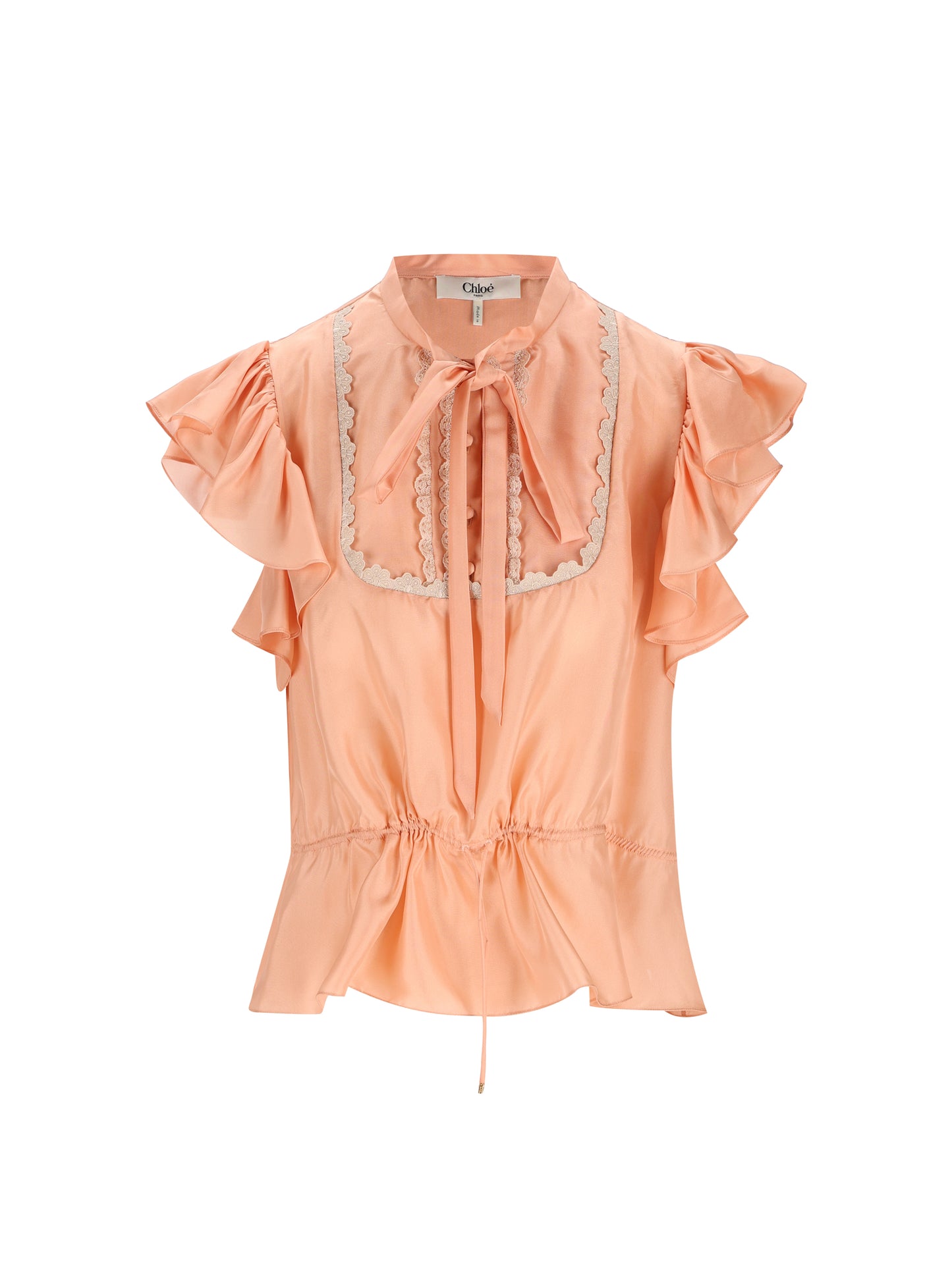 Top in leggera seta. CH26AHT53009 266 CHLOE' 
