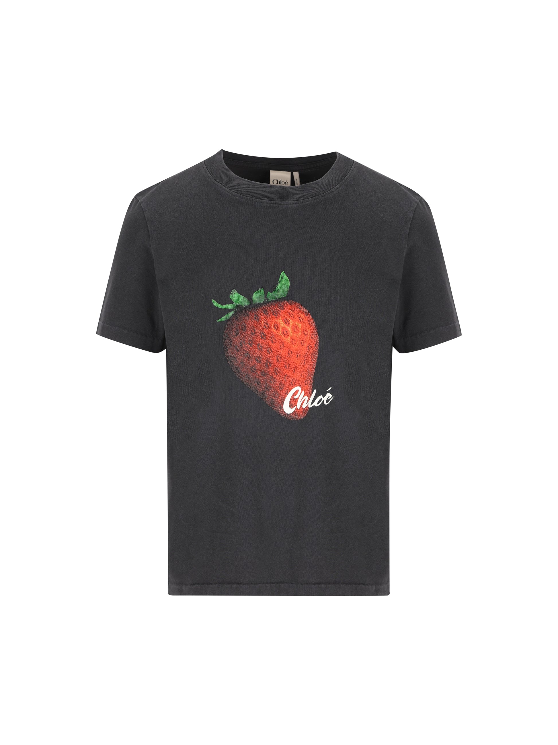 T-Shirt in cotone. CH26AJH08289 070 CHLOE' 
