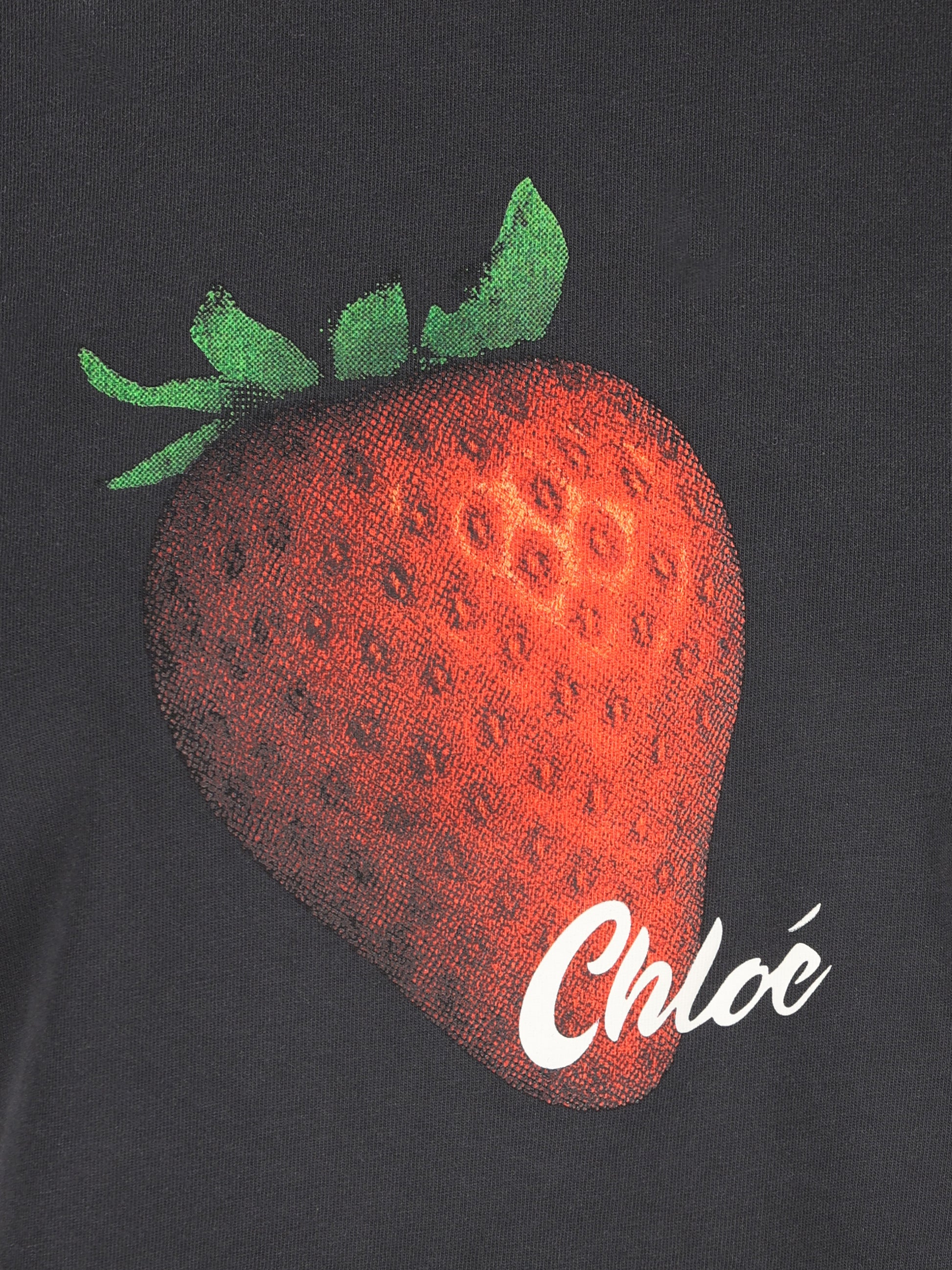 T-Shirt in cotone. CH26AJH08289 070 CHLOE' 