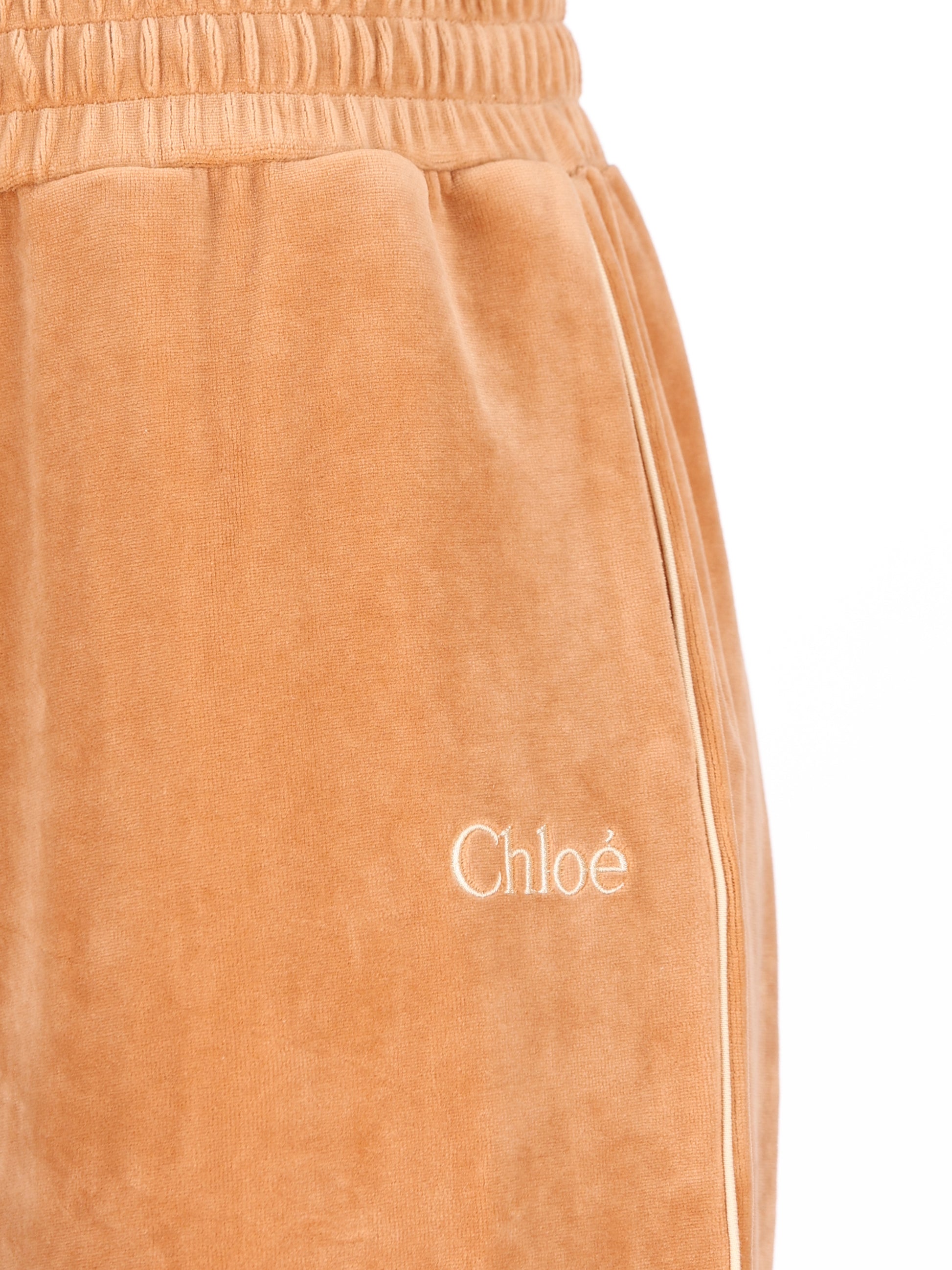 Pantaloni realizzati in cotone CH26AJP01188 271 CHLOE' 
