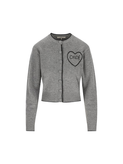 Cardigan realizzato in lana e cashmere. CH26AMC15710 012 CHLOE' 