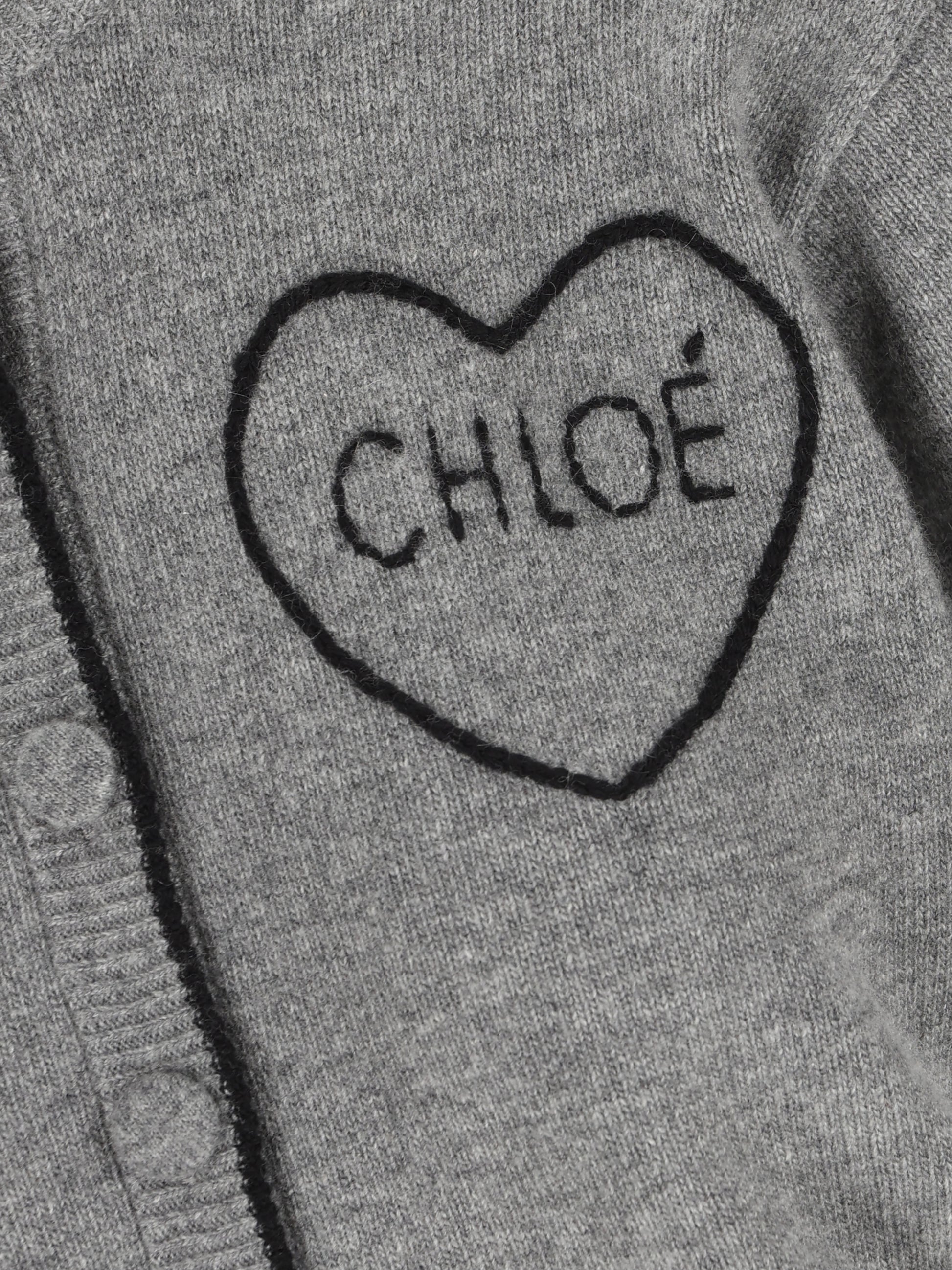Cardigan realizzato in lana e cashmere. CH26AMC15710 012 CHLOE' 