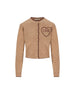Cardigan realizzato in lana e cashmere. CH26AMC15710 218 CHLOE' 