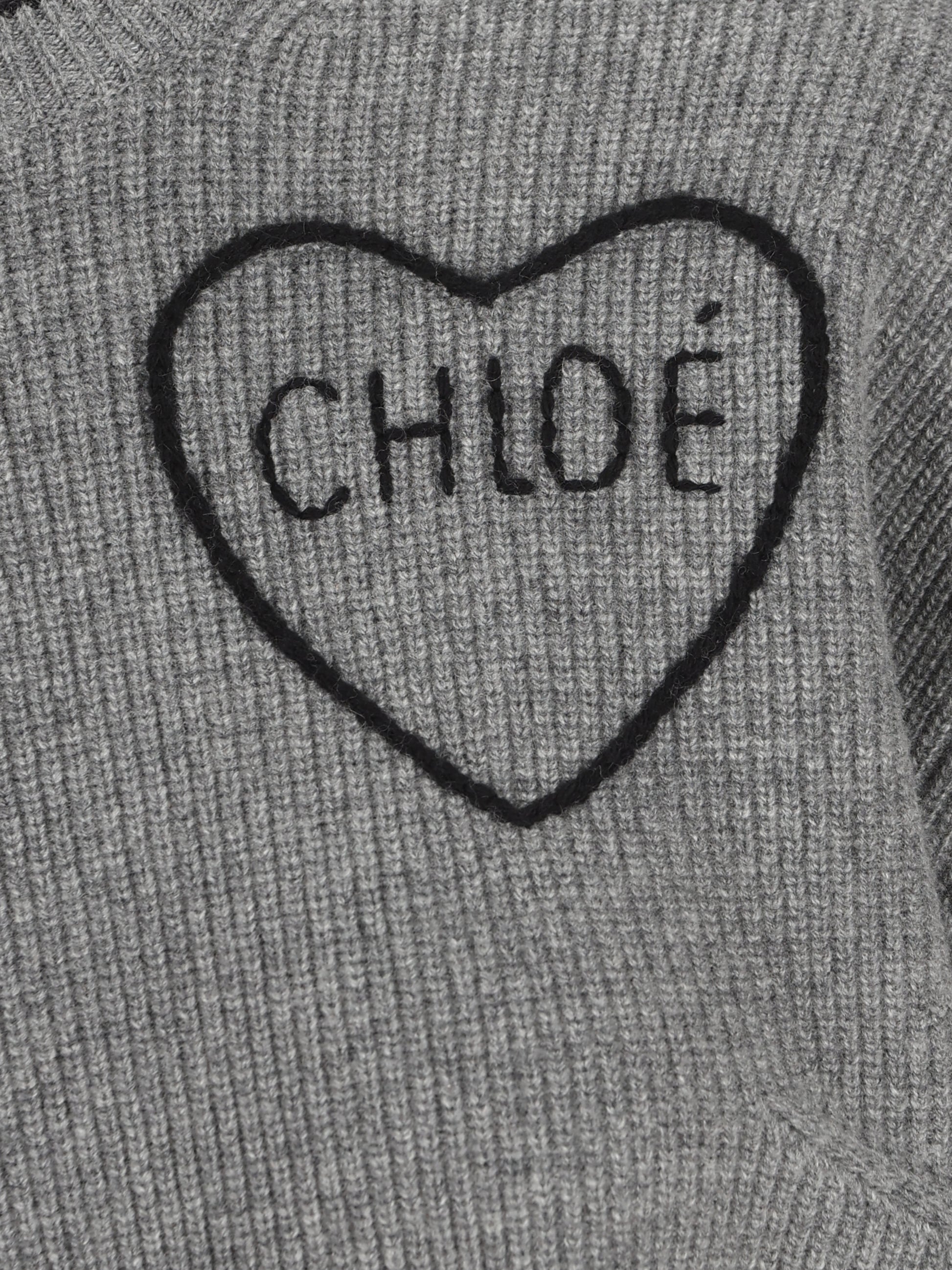 Pullover realizzato in maglia di lana. CH26AMP41710 012 CHLOE' 