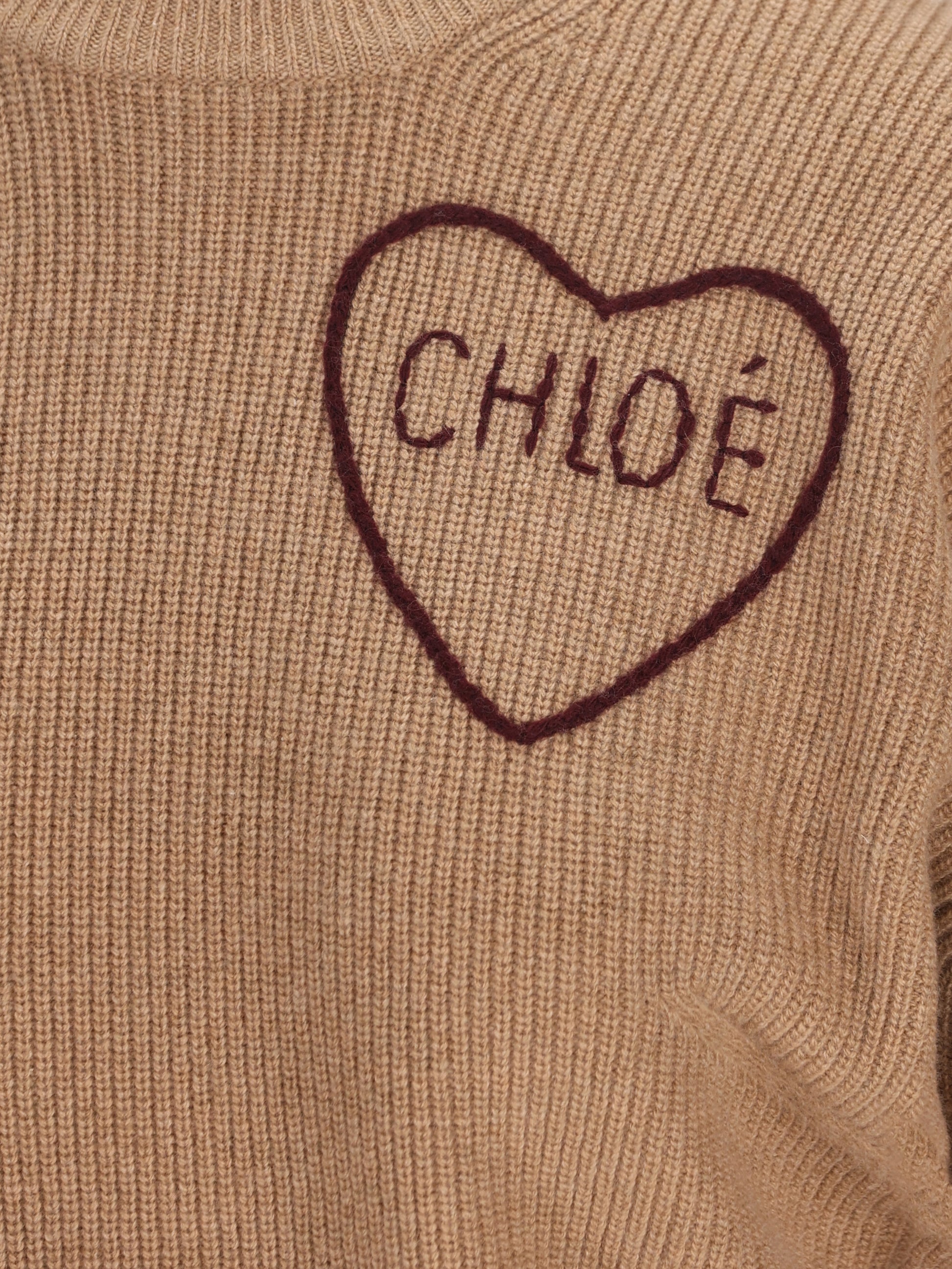 Pullover realizzato in maglia di lana. CH26AMP41710 218 CHLOE' 