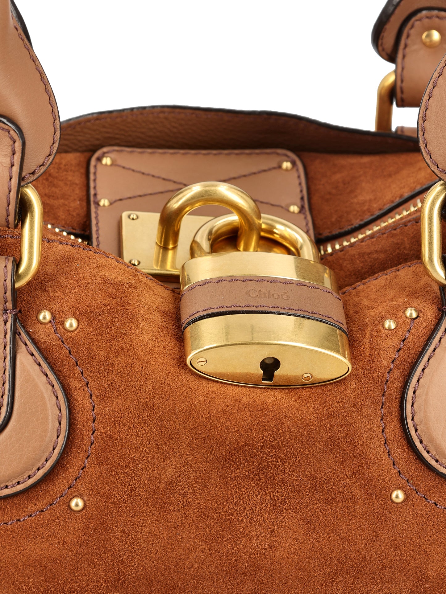 Borsa in pelle scamosciata. CH26AS802S77 206 CHLOE' 