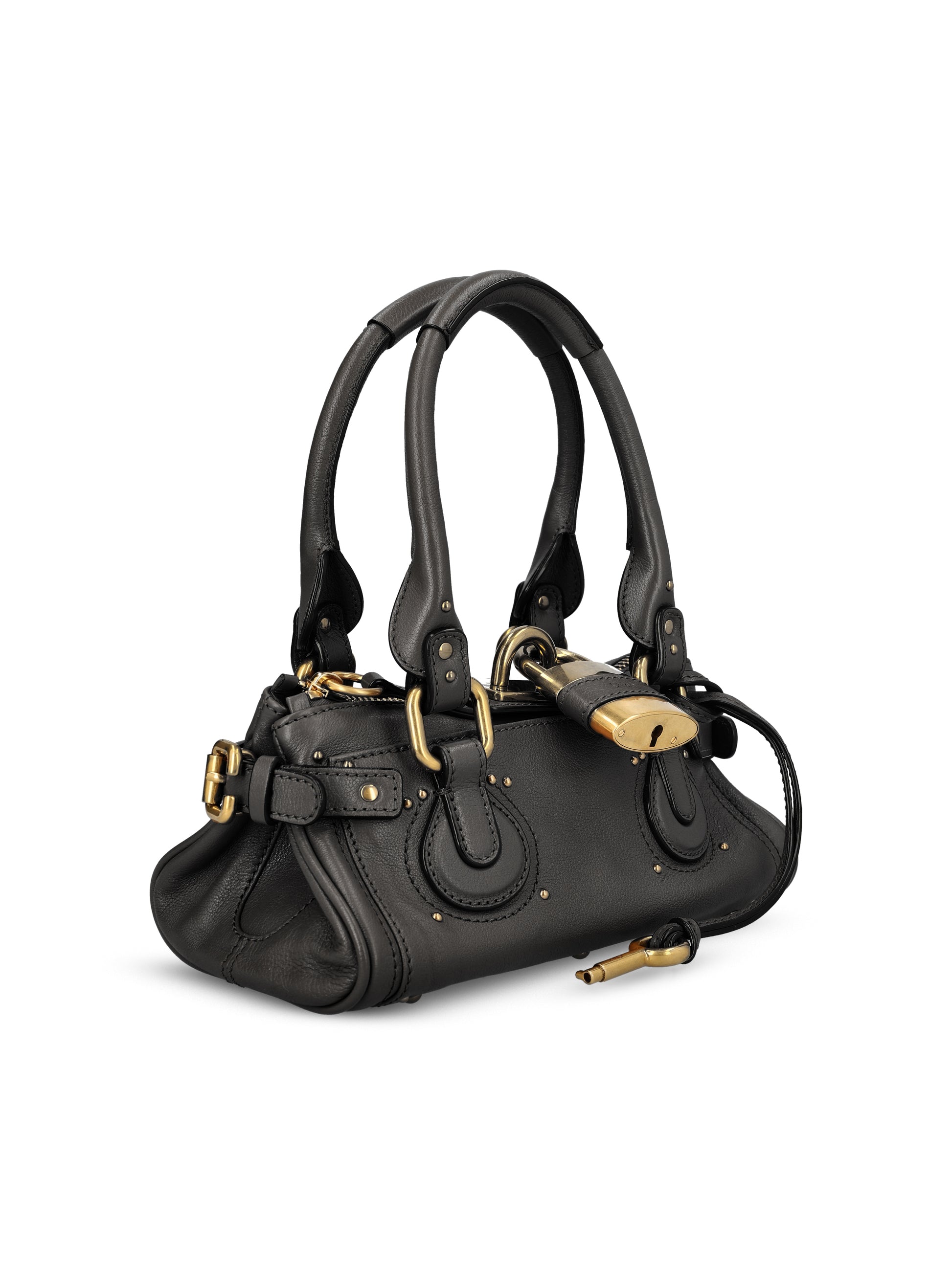 Borsa Paddington piccola in pelle granata CH26SS805P75 001 CHLOE' 