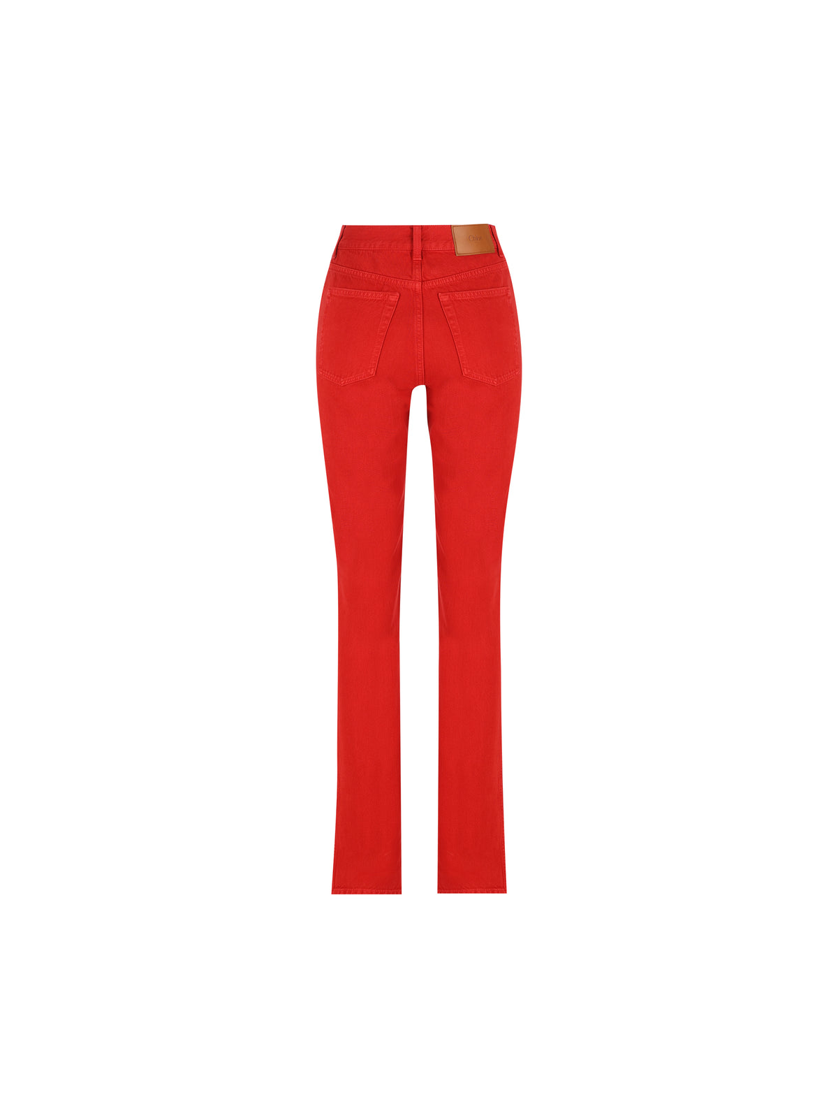 Jeans slim in denim di cotone biologico. CH26WDP21159 656 CHLOE' 
