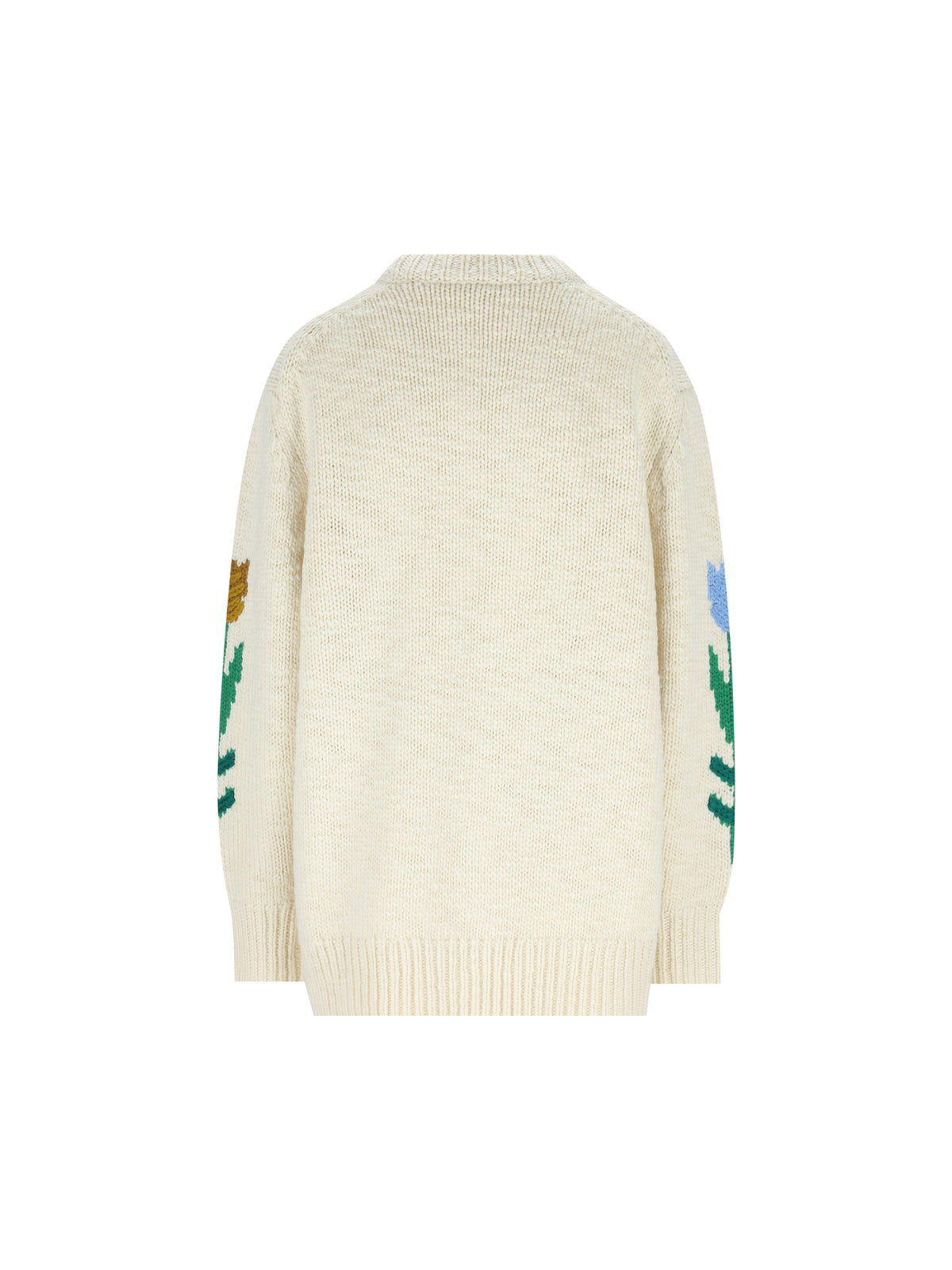 Pullover oversize in maglia di lana e cashmere CH26WMP29620 103 CHLOE' 