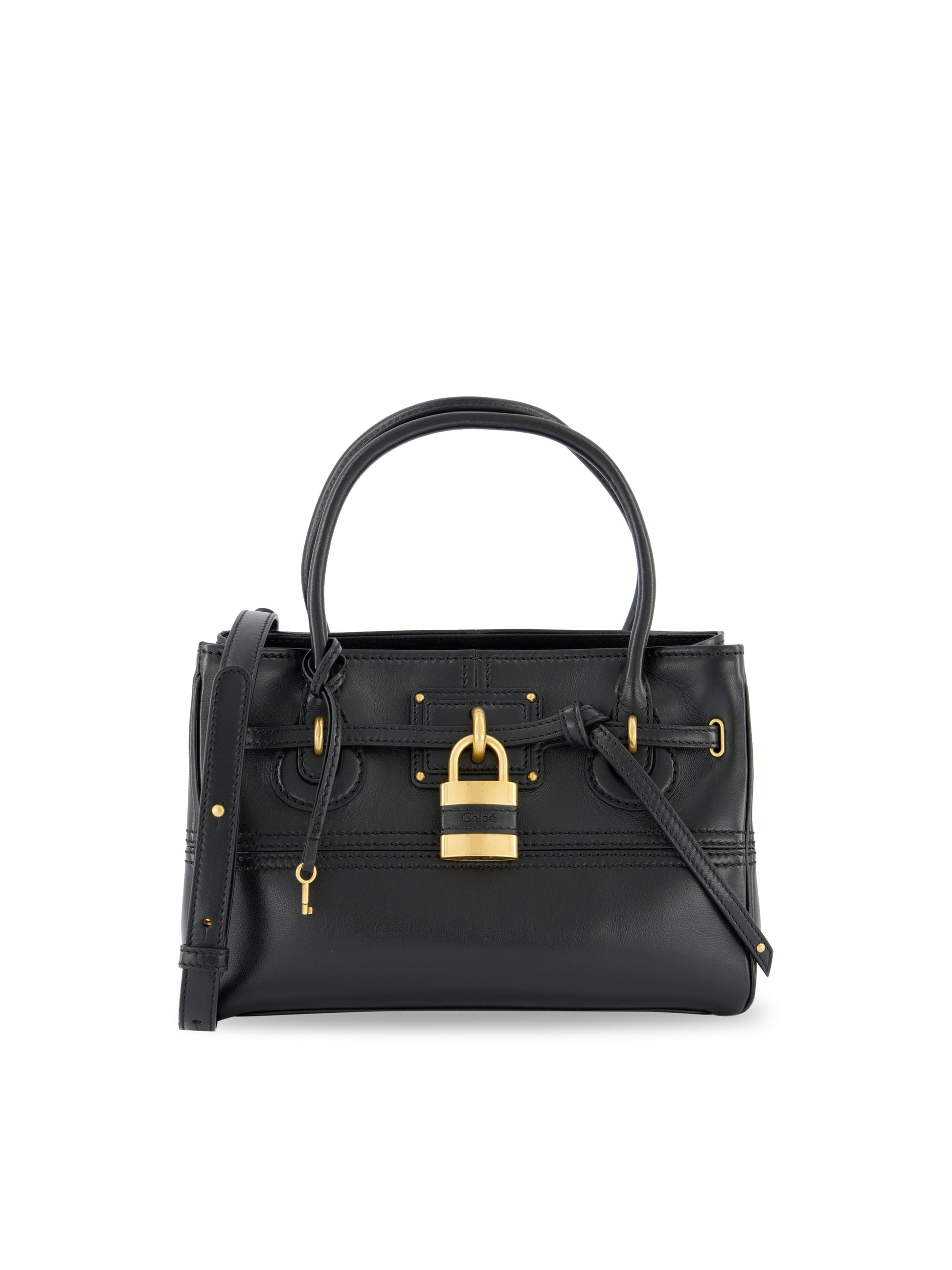 Borsa in Pelle con Lucchetto CH26WS823S60 001 CHLOE' 